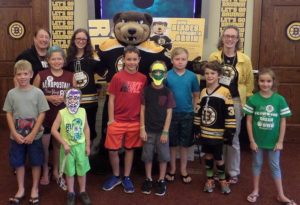 Blades the Bruins mascot visited our library to celebrate our Summer Reading Program in 2016